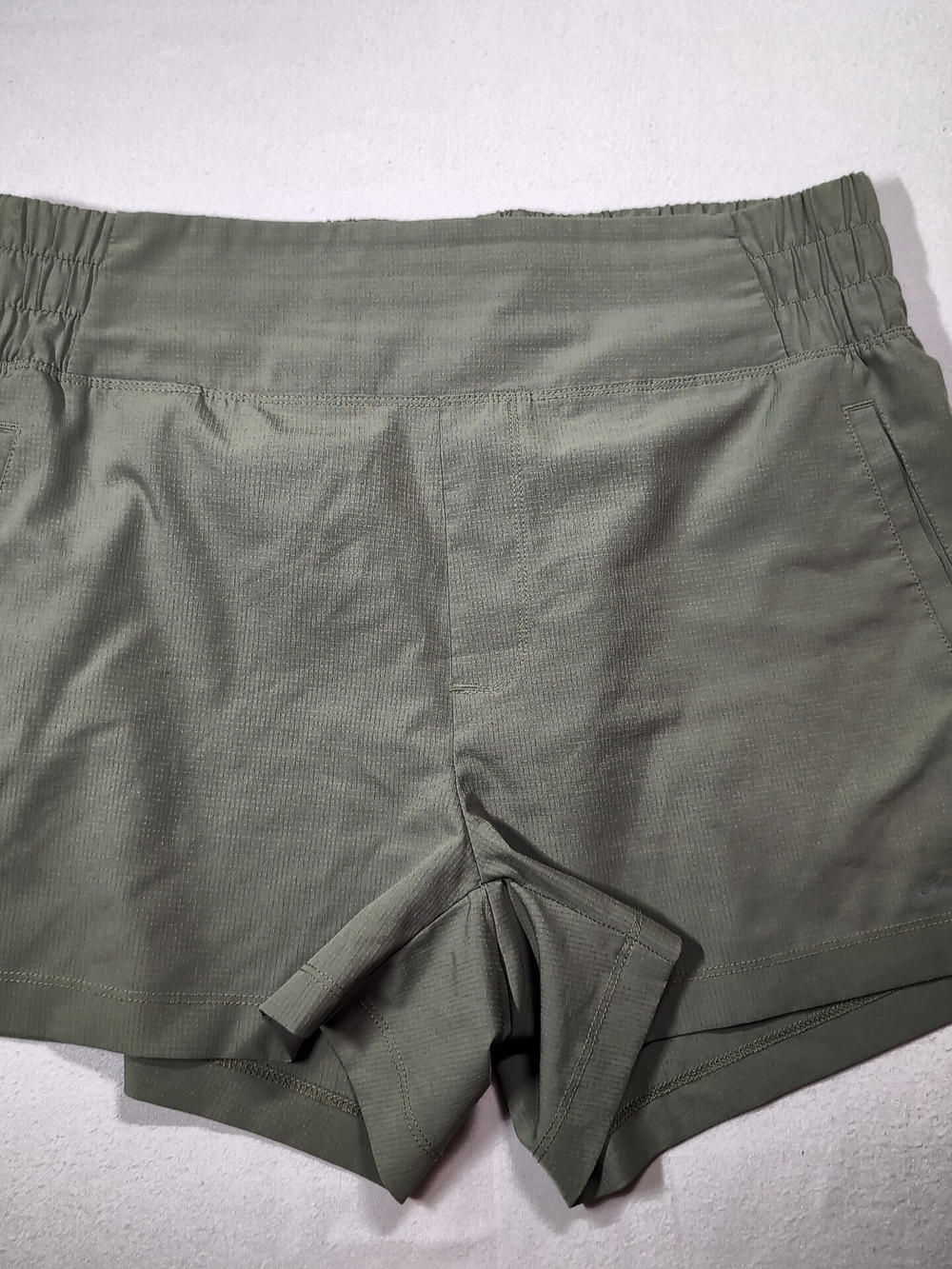 Women's Eddie Bauer Olive Green Active Shorts